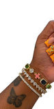 Candy Cross Gemstone Tennis Bracelet