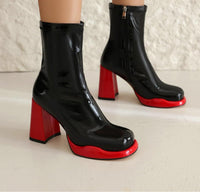 Red Bottom Gogo Boots