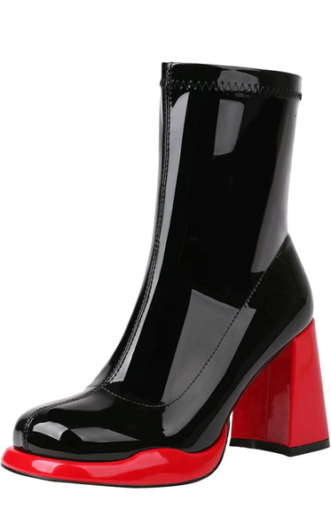 Red Bottom Gogo Boots