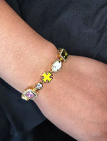 Candy Cross Gemstone Tennis Bracelet